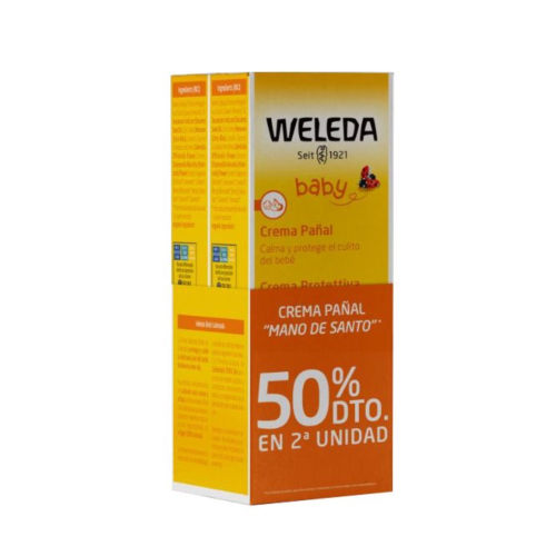 Weleda - Pack of 2 calendula diaper cream Baby