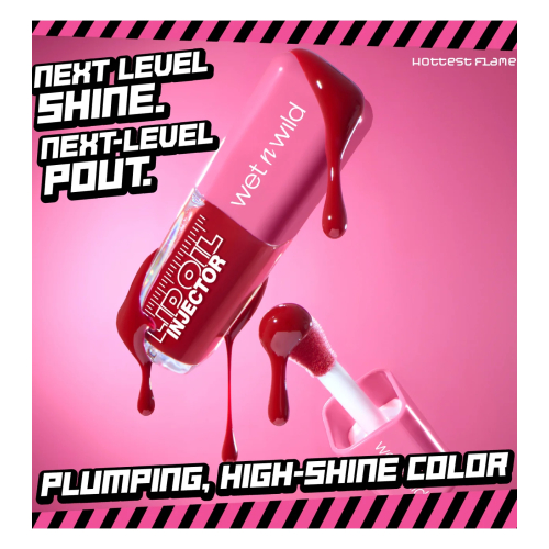 Wet n Wild - Lip oil Lip oil Injector - Hottest Flame