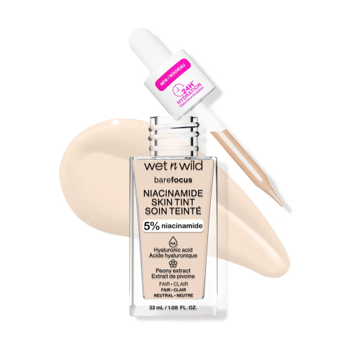 Wet N Wild - Foundation Bare Focus Niacinamide Skin Tint - Fair