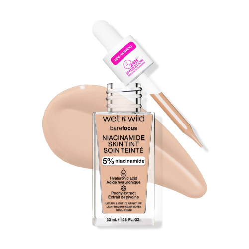 Wet N Wild - Foundation Bare Focus Niacinamide Skin Tint - Natural Light