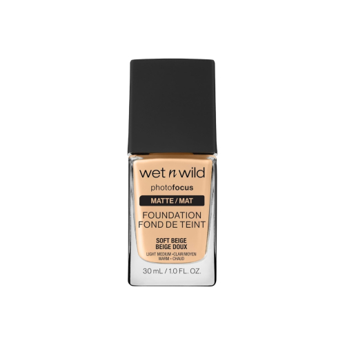 Wet n Wild - Foundation Photo Focus Matte - E365C: Soft Beige