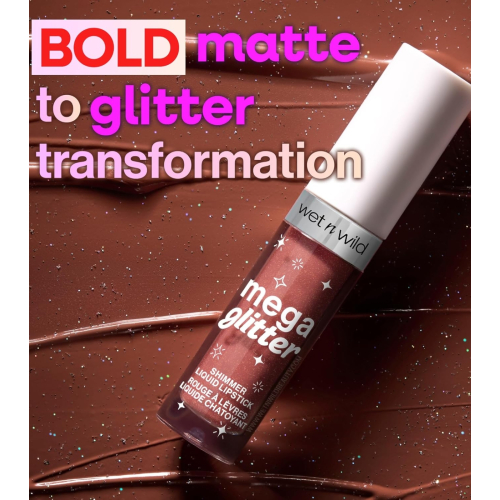 Wet n Wild - Liquid lipstick with shimmer Mega Glitter - Hear Me Out