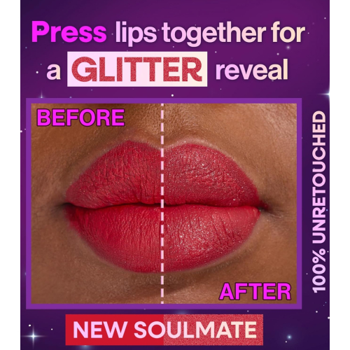 Wet n Wild - Liquid lipstick with shimmer Mega Glitter - New Soulmate