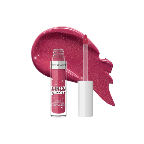 Wet n Wild - Liquid lipstick with shimmer Mega Glitter - Pink Future