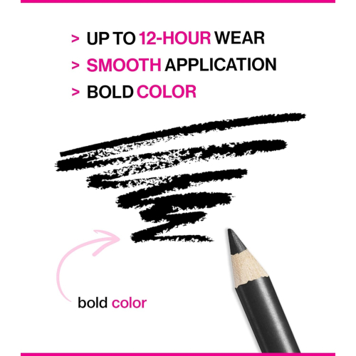 Wet N Wild - Color Icon Brow & Eyeliner Pencil - E601A: Baby's Got Black