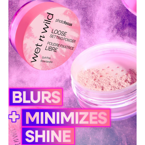 Wet n Wild - Loose Setting Powder Photofocus - Soft Pink
