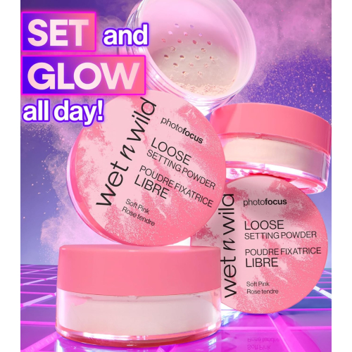Wet n Wild - Loose Setting Powder Photofocus - Soft Pink