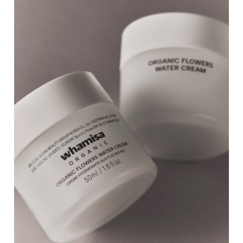 Whamisa - *Organic Flowers* - Light and nourishing facial cream Water Cream