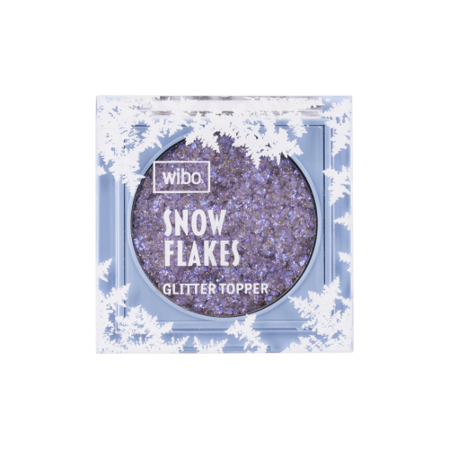 Wibo - *All Ice On Me* - Glitter eyeshadow topper Snow Flakes - 02: Amethyst