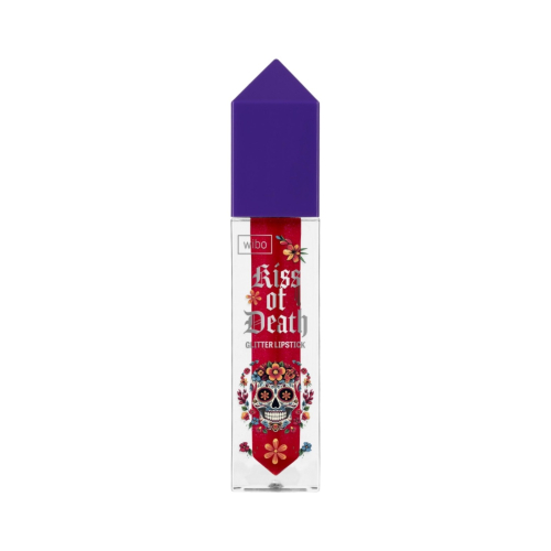 Wibo - Liquid lipstick with glitter Kiss Of Death - 02: El Fuego
