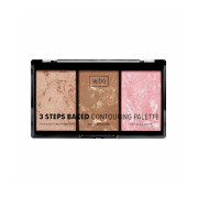 Wibo - Face Palette 3 Steps Baked Contouring