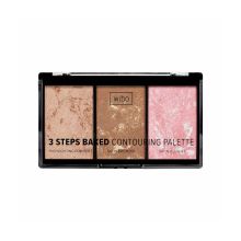 Wibo - Face Palette 3 Steps Baked Contouring