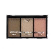 Wibo - Face Palette 3 Steps To Perfect Face - New Edition