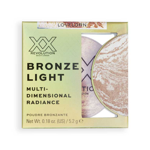 XX Revolution - Powder Bronzer Bronze Light Marbled Bronzer - Lovelorn Deep