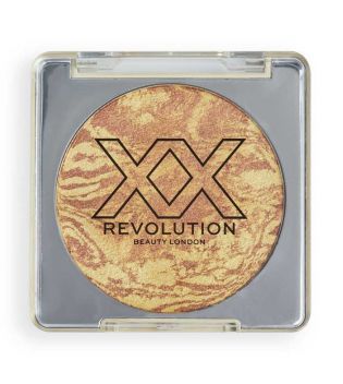 XX Revolution - Powder Bronzer Bronze Light Marbled Bronzer - Suntrap Mid
