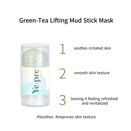 Ye:pre - Facial stick mask Green-Tea Lifting