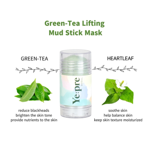 Ye:pre - Facial stick mask Green-Tea Lifting