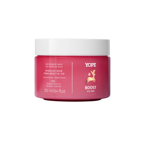 Yope - *Boost My Hair* - Natural Bioceramide Mask - Damaged Hair