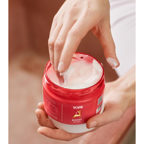 Yope - *Boost My Hair* - Natural Bioceramide Mask - Damaged Hair