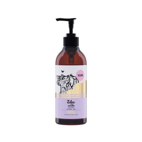 Yope - Natural shower gel - Lilac and Vanilla