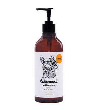 Yope - Natural Liquid Soap - Cedarwood and Bitter Orange