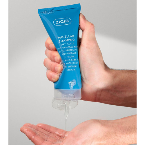 Ziaja - *Antioxidant* - Micellar Shampoo for damaged, dyed or curly hair