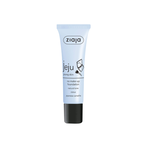 Ziaja - Makeup base No Makeup Jeju Young Skin - Natural tone