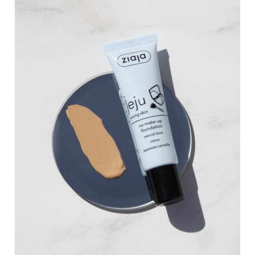 Ziaja - Makeup base No Makeup Jeju Young Skin - Natural tone