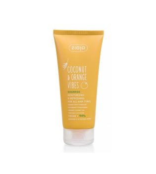 Ziaja - *Coconut and Orange Vibes* - Moisturizing and refreshing shampoo - All hair types