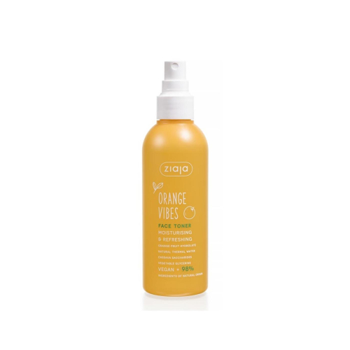 Ziaja - *Coconut and Orange Vibes* - Moisturizing and refreshing facial toner with notes of orange