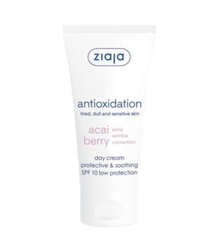 Ziaja - Facial day cream SPF 10 - Acai Berry