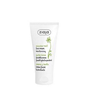 Ziaja - Facial moisturizer with cucumber and Mint