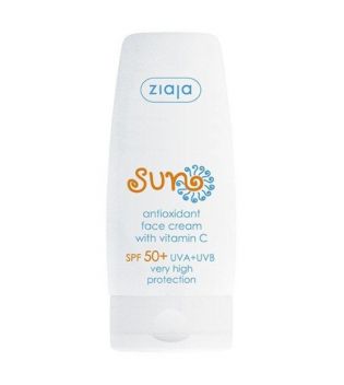 Ziaja - antioxidant face sun cream with vitamin C