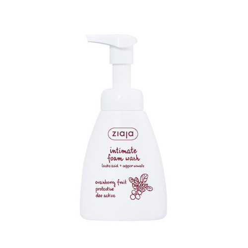 Ziaja - Soft foam for daily intimate hygiene - Cranberry