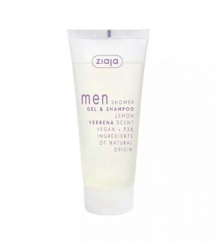Ziaja - 2-in-1 shower gel and shampoo for men 200 ml - Lemon verbena
