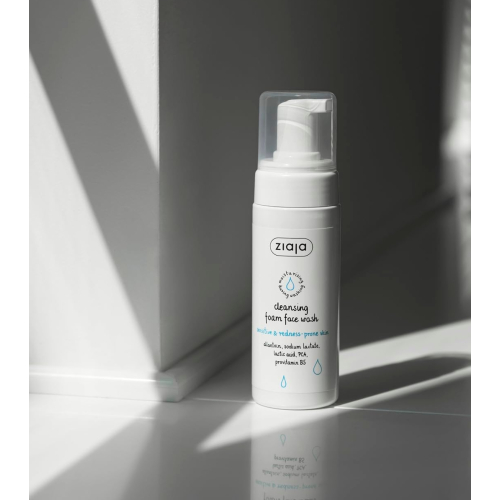 Ziaja - Foaming facial cleanser - Sensitive and red skin