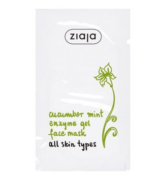 Ziaja - Cucumber mint enzyme gel face mask