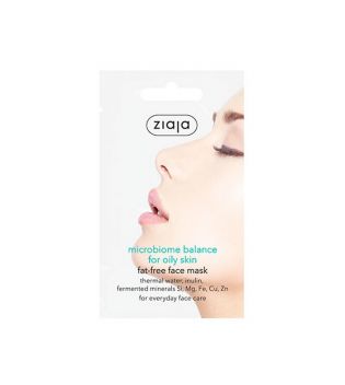 Ziaja - Microbiome facial mask - Oil free for oily skin