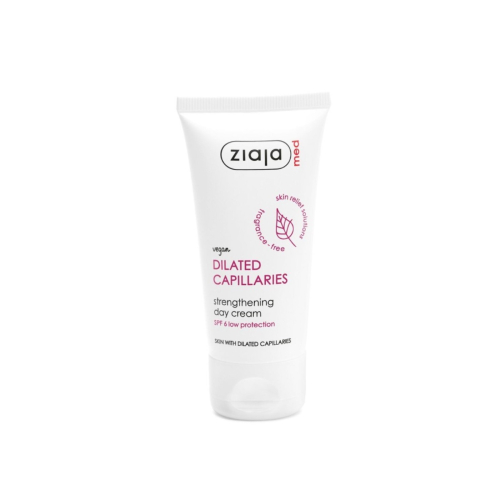 Ziaja Med - *Dilated Capillaries* - Strengthening facial day cream SPF6