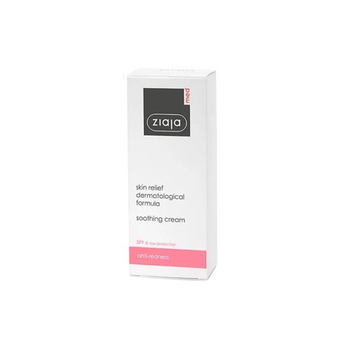 Ziaja Med - Soothing anti-redness face cream SPF6