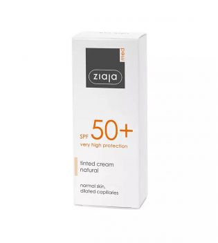 Ziaja Med - Tinted sunscreen cream SPF50+ - Normal skin