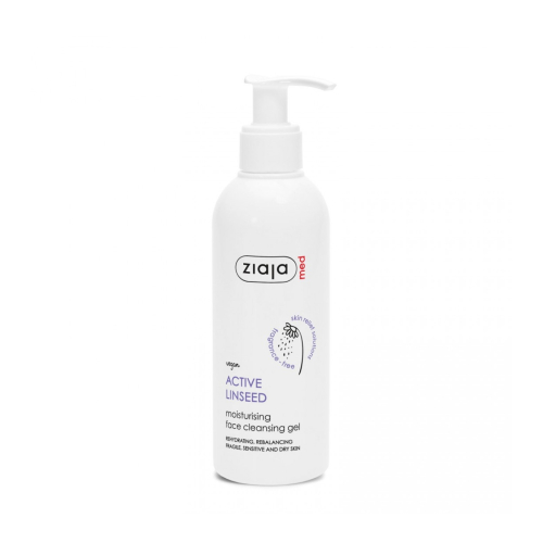 Ziaja Med - *Semillas de Lino* - Hydrating Facial Cleansing Gel