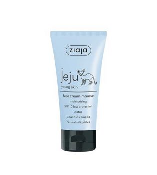 Ziaja - Jeju Young Skin Moisturizing facial mousse SPF10