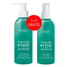 Ziaja - Promo Set Manuka Tree facial cleansing gel + Face toner free