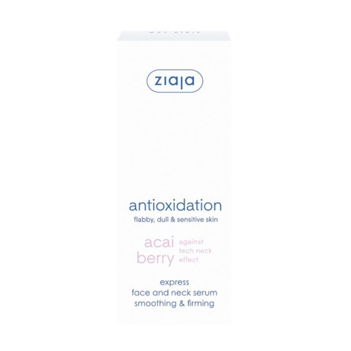 Ziaja - Express face and neck serum smoothing & firming - Acai Berry