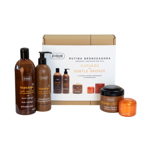 Ziaja - Tanning Routine Set Cupuazú & Subtle Bronze