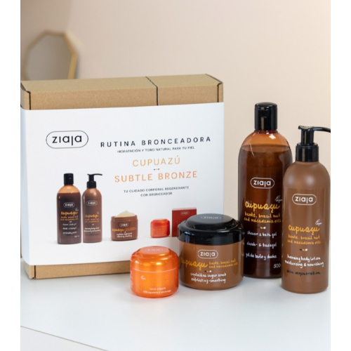 Ziaja - Tanning Routine Set Cupuazú & Subtle Bronze