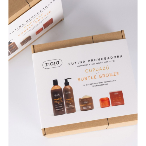 Ziaja - Tanning Routine Set Cupuazú & Subtle Bronze