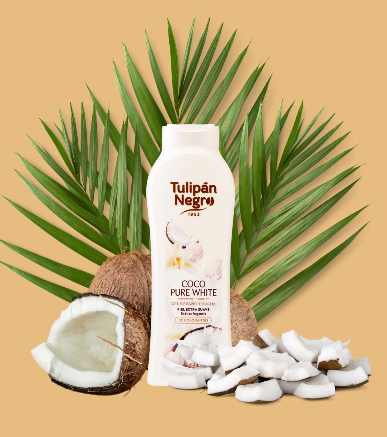 Buy Tulipán Negro - *Gourmand Intensity* - Bath gel 650ml - Coco Pure White