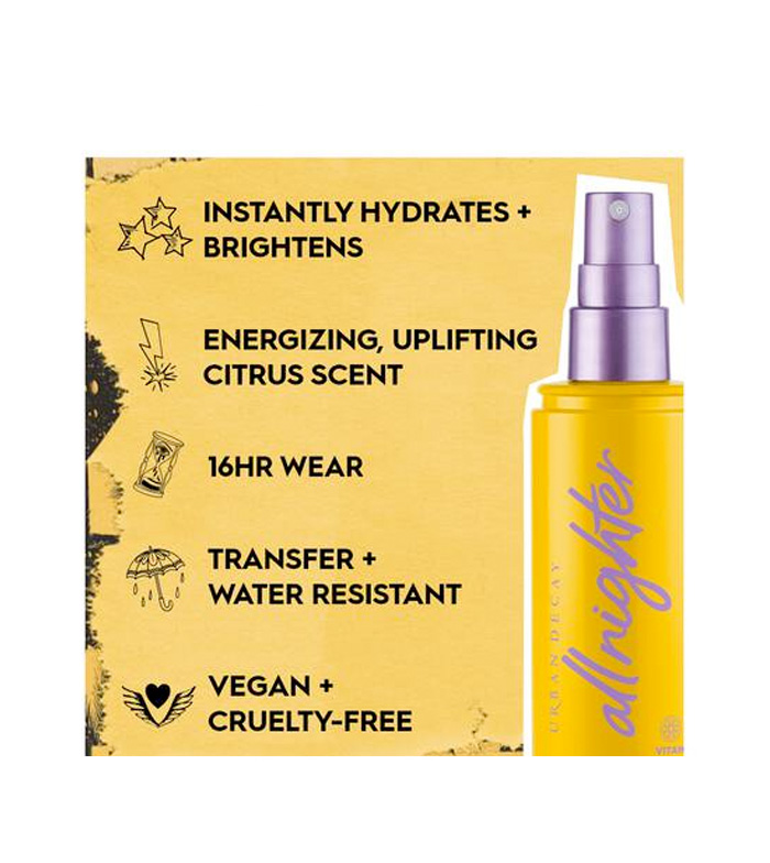 Buy Urban Decay - Makeup Setting Spray All Nighter - Vitamin C | Maquibeauty Buy Urban Decay - Makeup Setting Spray All Nighter - Vitamin C | Maquibeauty